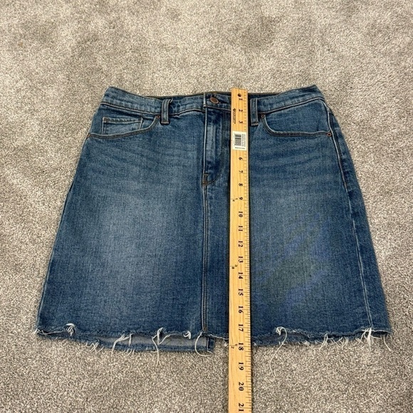 Hudson Denim Jean Mini Skirt Size 28 / 6 Like New - Picture 5 of 5